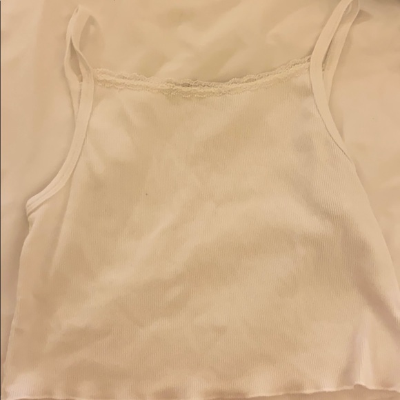 Brandy Melville Tank Top - with lace - Picture 3 of 3